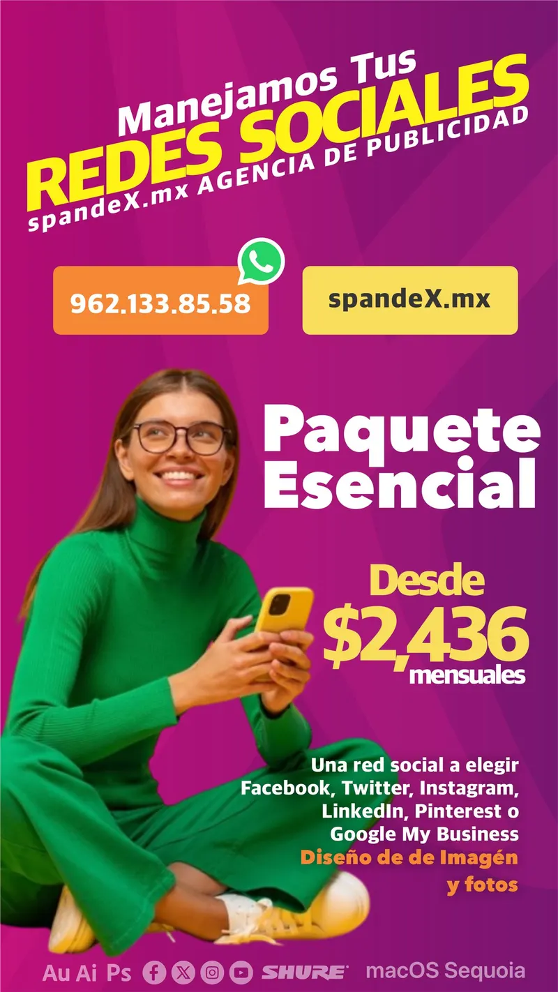 📲 Manejo Profesional de Redes Sociales