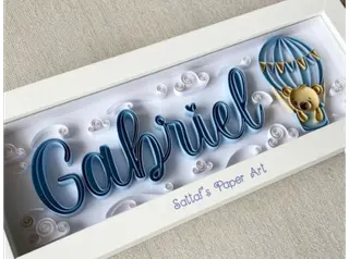 Foto 10 de Cuadros Decorativos 100% Personalizables en Filigrana de Papel Hechos Totalmente a Mano