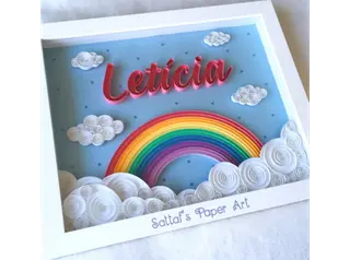 Foto 6 de Cuadros Decorativos 100% Personalizables en Filigrana de Papel Hechos Totalmente a Mano
